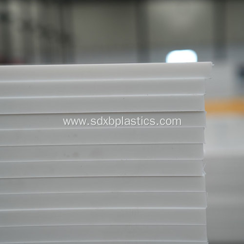 Natural White Polypropylene Sheets